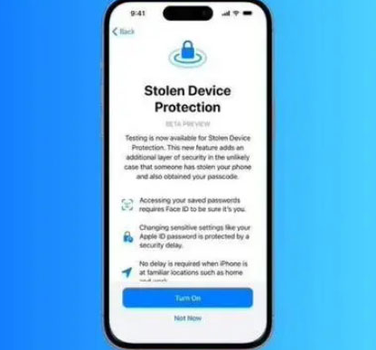 南口街道苹果授权维修店分享被盗设备保护功能开启方法 