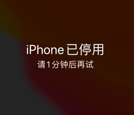 南口街道苹果手机维修分享:iPhone 显示“不可用”或“已停用”怎么办？还能保留数据吗？ 